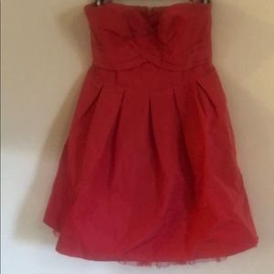 A beautiful pink dress